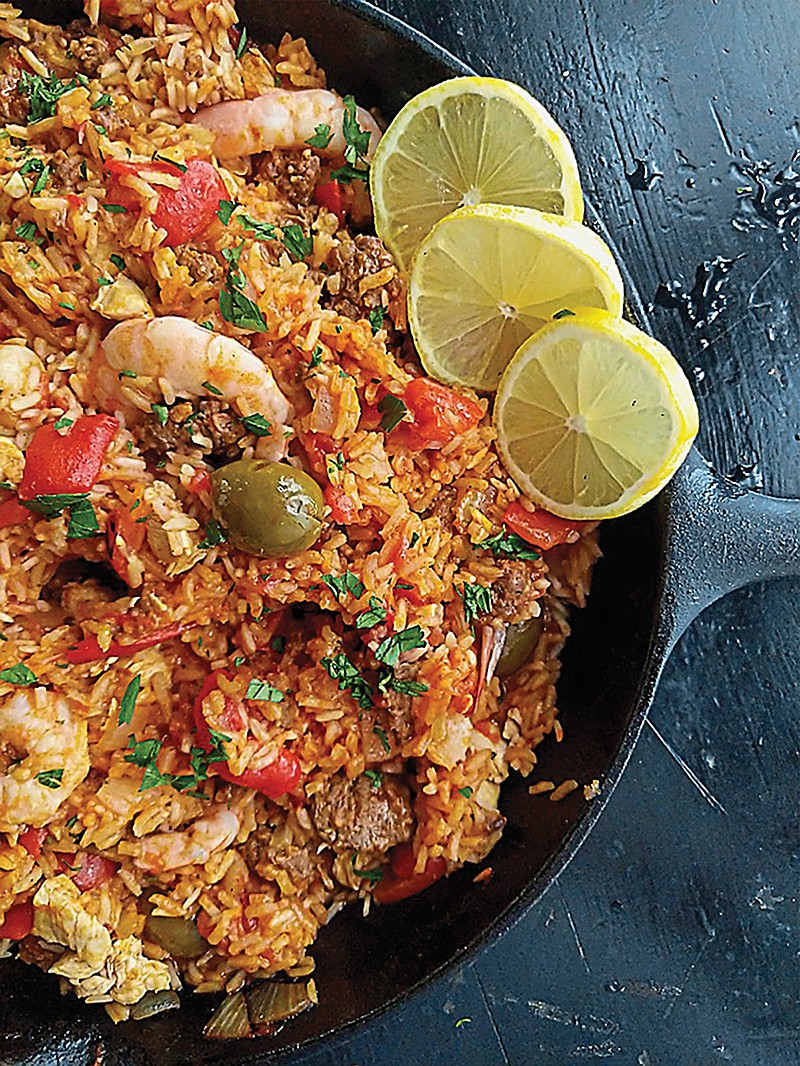 Paella with chorizo offers a taste of Spain. (Gretchen McKay/Pittsburgh Post-Gazette/TNS)