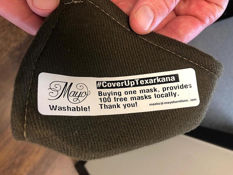 In response to a call for help from Arklatex 100 President Kelley Crisp, who is also Bowie County First Assistant District Attorney, Mayo Manufacturing sprang into action. By the end of the day Monday, the company delivered 640 one-time-use masks to the Bowie County Sheriff's Office.