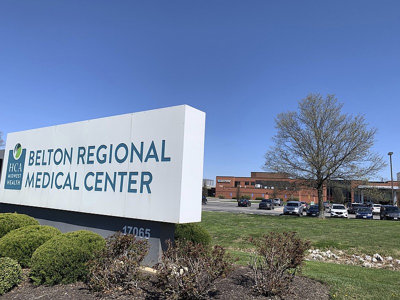 This April 2020 photo shows the Belton Regional Medical Center in Belton, Mo. Newly unsealed court documents detail the FBI’s investigation into a violent confrontation last month with a Raymore man who investigators say was planning to bomb the Kansas City hospital. Timothy Wilson died March 24, 2020,  in a firefight with FBI agents on a Belton street. The violent take-down followed a long-running domestic terrorism investigation that began in 2019.   (Tammy Ljungblad/The Kansas City Star via AP)