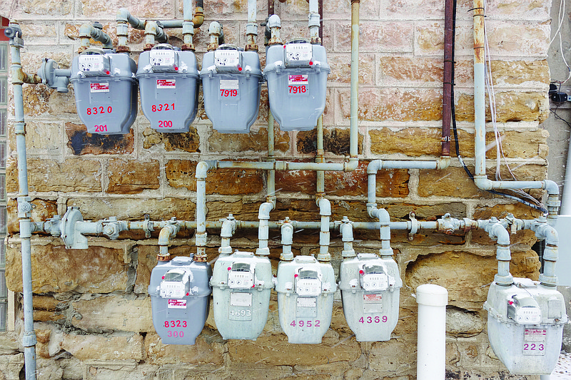 Natural gas meters tick away in Fulton. Many city utility customers received an erroneously high gas bill this month, according to officials — but it should all balance out by the next billing cycle.