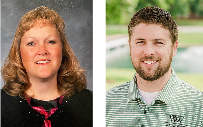 Connie Epperson, left, and Joe Davis, are two of four candidates seeking positions on the Fulton 58 School District Board of Education during the June 2, 2020, municipal election.