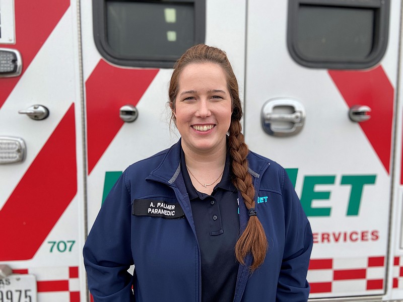 LifeNet Paramedic Annie Norton has received the 2020 Star of Life Award for LifeNet, Inc.'s Texarkana Division. (Submitted photo)
 