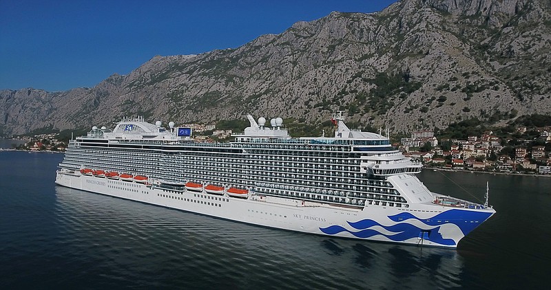 The Sky Princess in Kotor, Montenegro. (Princess Cruises/TNS)