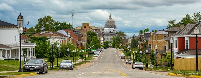 East Capitol Avenue as it sits in May 2020.