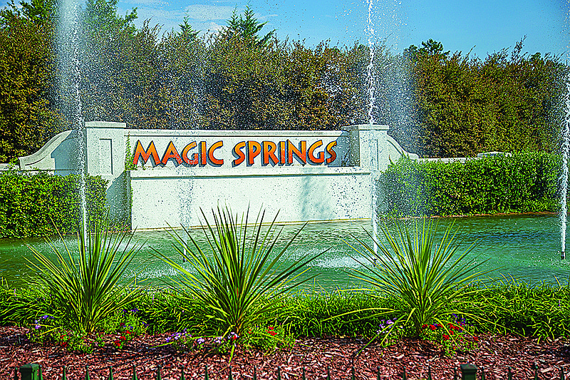 Magic Springs water park, near Hot Springs, Ark., opens on Monday. Holiday Springs Water Park in Texarkana, Ark., is open, with sanitizing and distancing guidelines in place.