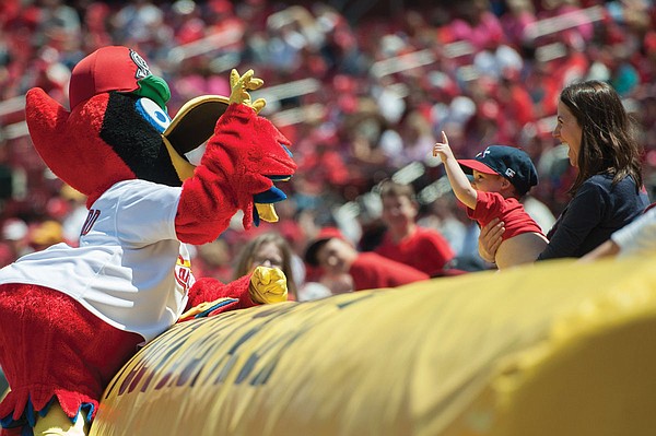 Baseball: Mascots wonder why they're banned from MLB