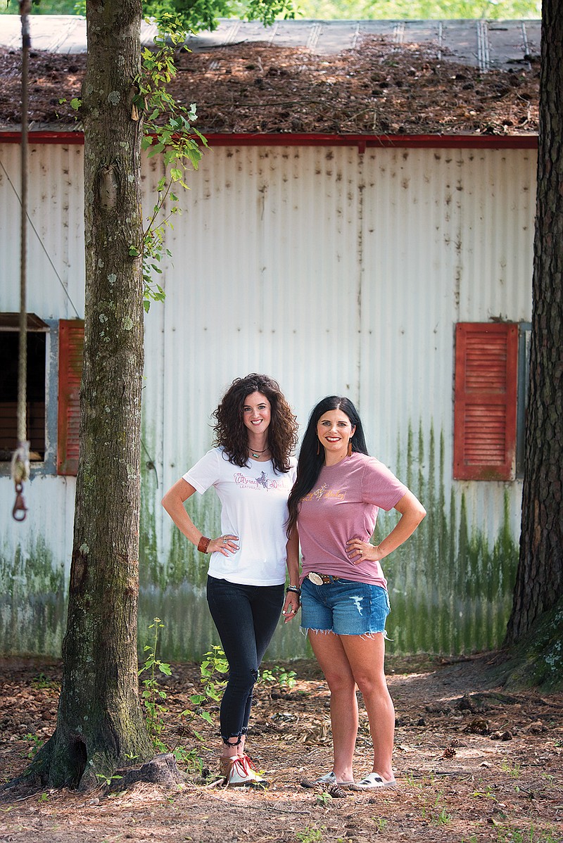 Misti Graham and Caroline Blackard, owners of The Broncy Donkey Leather Co., have partnered with Hope Ministries of Northeast Texas, a Christian nonprofit organization helping women discover their potential.