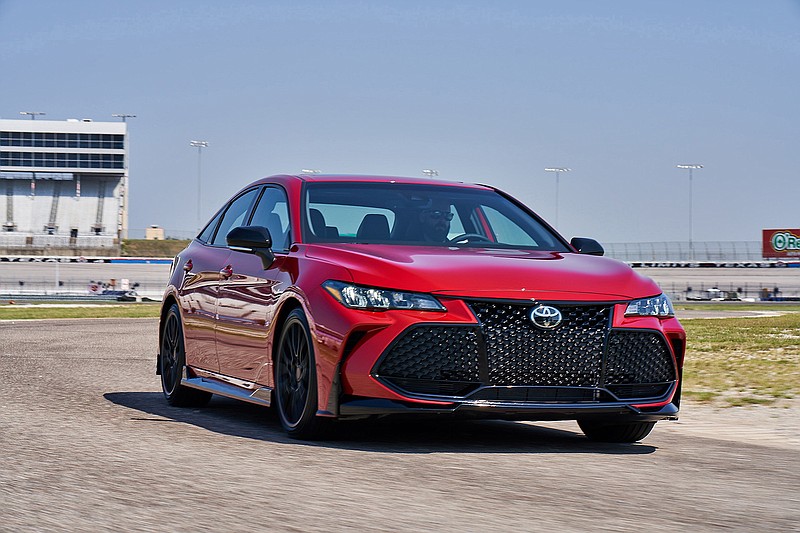 The 2020 Toyota Avalon TRD is shown. (Photos courtesy of Toyota)
