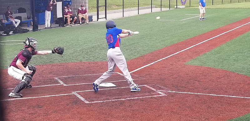 <p>Democrat photo/Kevin Labotka</p><p>The California baseball team won 15-3 against Eldon on June 8. The team’s next contest is at 6 p.m. June 15 at home against Warsaw.</p>