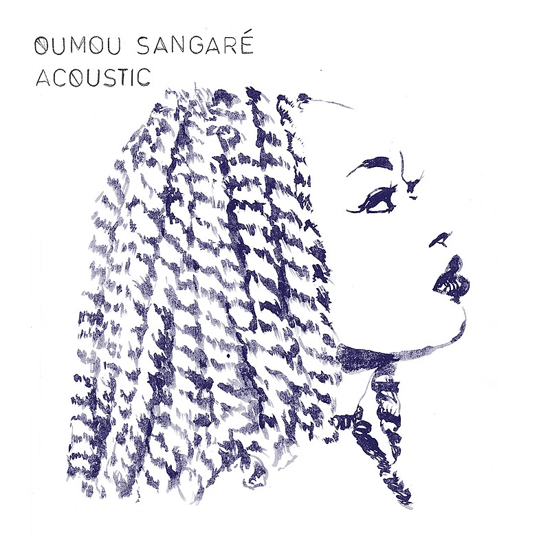 This cover image released by No Format! shows "Acoustic," a release by Oumou Sangaré. (No Format! via AP)