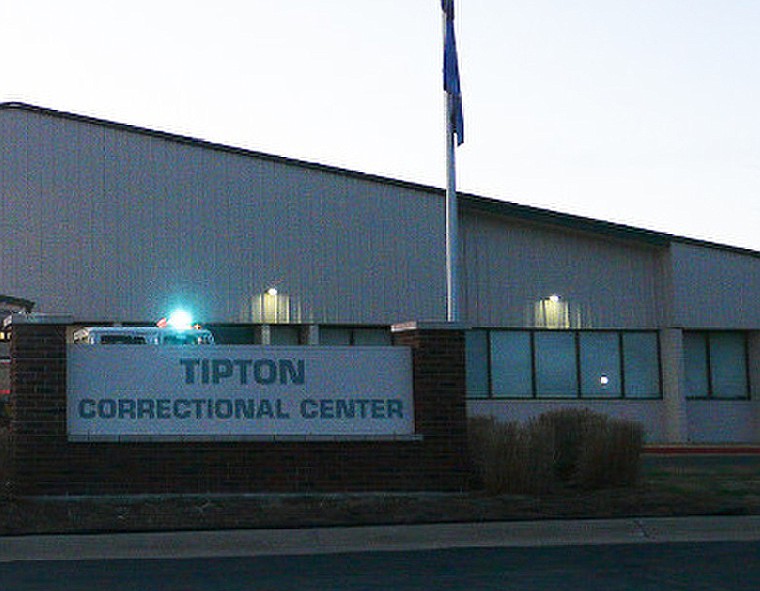 This December 2015 file photo shows the administration building at Tipton Correctional Center.
