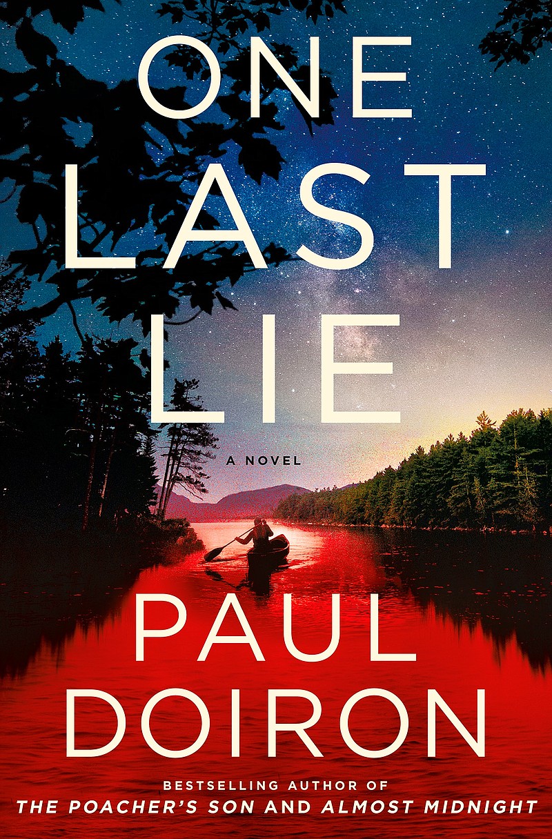 This cover image released by Minotaur shows "One Last Lie," by Paul Doiron. (Minotaur via AP)