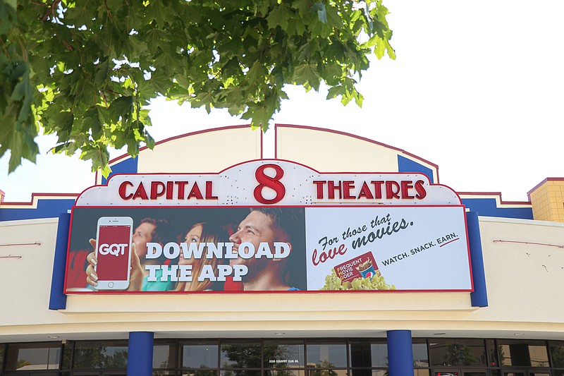 Capital 8 Theatres on Country Club Drive in Jefferson City remains desolate Friday, July 17, 2020. Capital 8 was owned by Goodrich Quality Theatres. Mason Asset Management and Namdar Realty Group recently purchased substantially all of Goodrich’s assets, including the majority of movie theatres. GQT filed for chapter 11 bankruptcy in February. All theatres were closed in the spring but it is unclear if the closings were because of the bankruptcy or COVID-19. The movie theatre is set to reopen in late July or early August, depending on the pandemic status. (Greta Cross/ News Tribune photo)