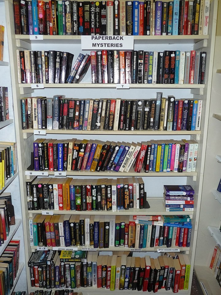 This July 2020 file photo shows a trove of used books awaiting readers at the Friends of the Texarkana Public Library Bookstore, 320 W. Broad St.
