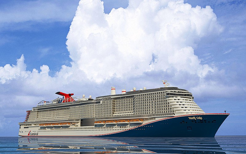 Carnival Cruise Line's new ship Mardi Gras was set to make its fall debut at Port Canaveral. (Carnival Cruise Line/TNS)