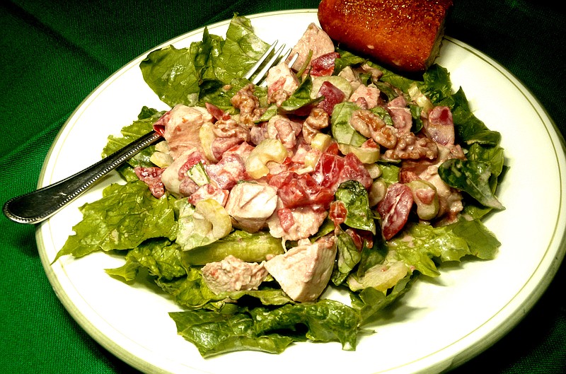 Walnut Chicken Salad. (Linda Gassenheimer/TNS)