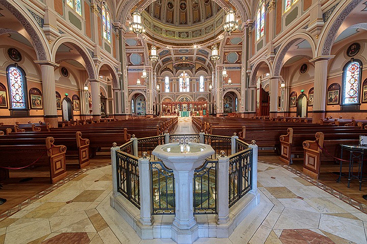 The Cathedral of the Blessed Sacrament on July 6, 2018, in Sacramento, California. (Yuval Helfman/Dreamstime/TNS)