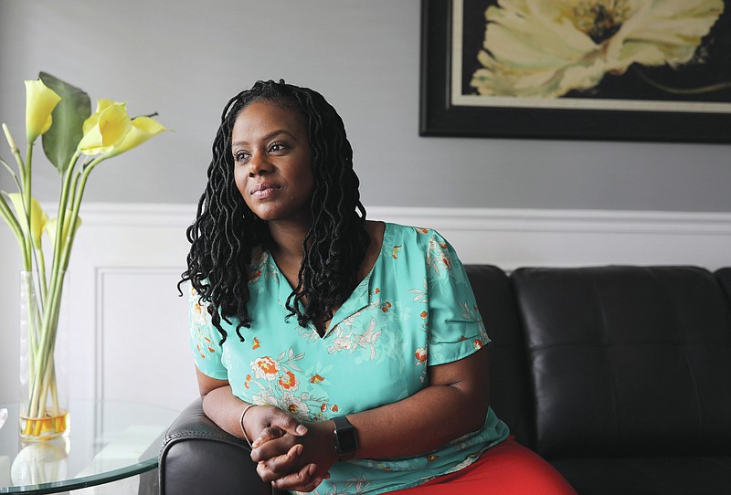 "I think, in Chicago, we've always been under-resourced for mental health access," said Chatham counselor TeraKesha Hammond. (Abel Uribe/Chicago Tribune/TNS)