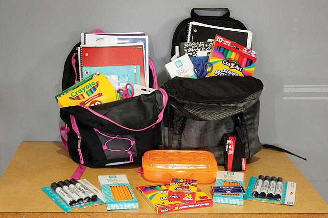 SERVE, Inc. will have backpacks and school supplies available for students. Families must register by July 31.