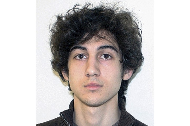 This file photo released April 19, 2013, by the Federal Bureau of Investigation shows Dzhokhar Tsarnaev, convicted and sentenced to death for carrying out the April 15, 2013, Boston Marathon bombing attack that killed three people and injured more than 260. On Friday, July 31, 2020, a federal appeals court overturned the Boston Marathon bomber's death sentence. (FBI via AP, File)