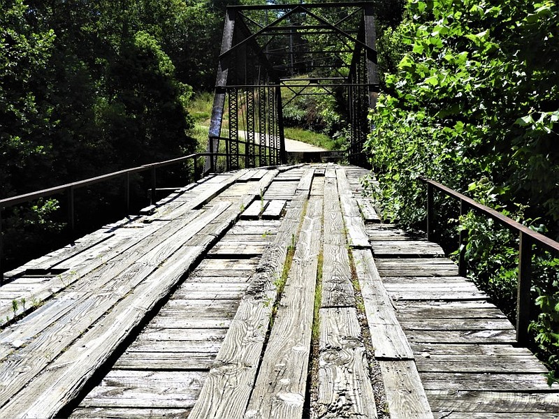 <p>(Submitted) Columnist Dorothy Kleindienst and her husband Dave are trying to photograph all the endangered old wood-and-iron bridges in Callaway, Boone and Montgomery counties.</p>