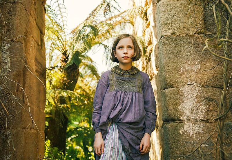 This image released by STXfilms shows Dixie Egerickx in a scene from "The Secret Garden."  (STXfilms via AP)