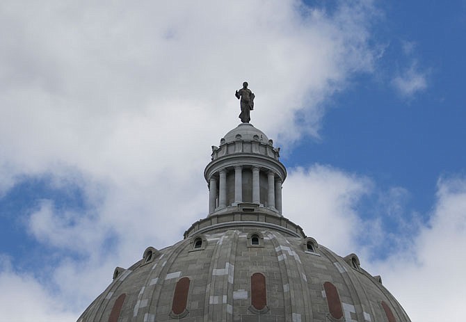 2020 photo: Missouri State Capitol dome