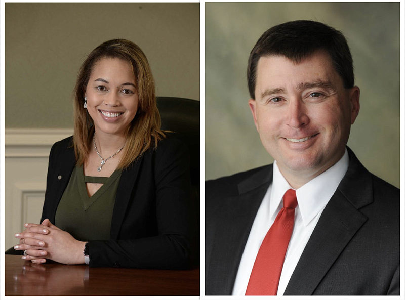 Ashly Moore and Jason Ramsey have both been promoted to assistant vice president at Callaway Bank.