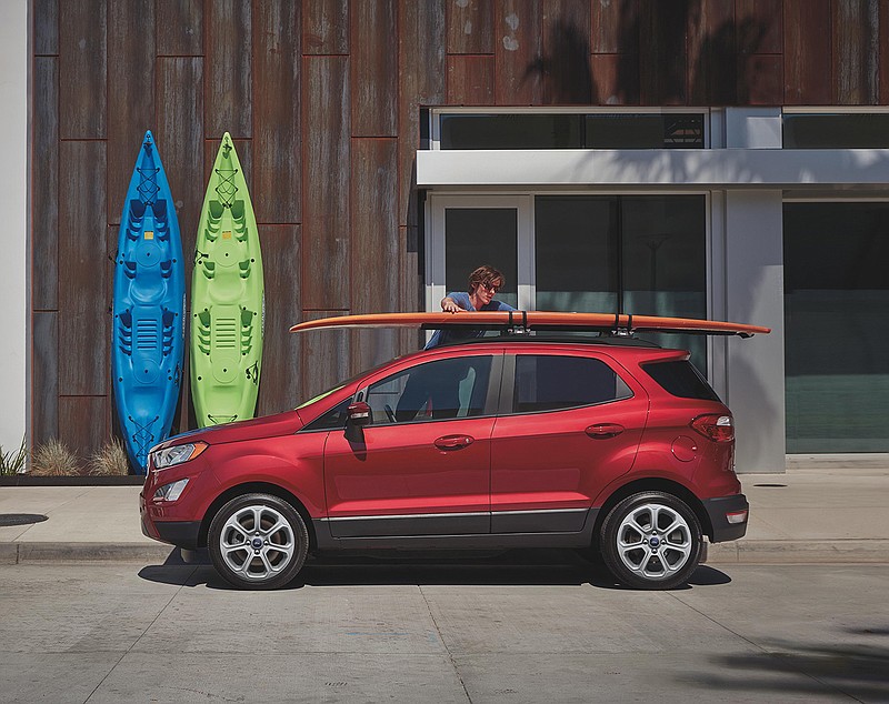 The smallest vehicle in the Ford SUV stable returns for 2020 with some of its more popular features available more widely across its four-model lineup. (ROCHE PHOTO/Ford/TNS)