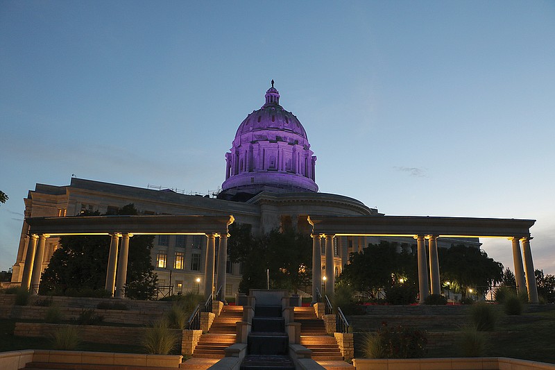 On Wednesday afternoon, Missouri Gov. Mike Parson ordered for the state Capitol Dome to be lit a vibrant purple hue, from sunset to sunrise this morning, in honor of women's suffrage. The 19th Amendment was officially adopted and certified Aug. 26, 1920. Missouri was among the first 36 states to ratify the amendment, officially doing so on July 3, 1919. "The ratification of the 19th Amendment giving women the right to vote marked a major turning point for America," Parson said in a news release. "Today, we remember the dedication of the strong women who overcame obstacles to secure this right and honor the contributions all women have made to every aspect of our development as a nation." 
