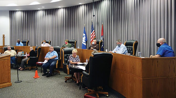 Members of the Fulton City Council discussed a potential fireworks ban Tuesday night. After a split vote, the ordinance was passed to a second reading Sept. 8.