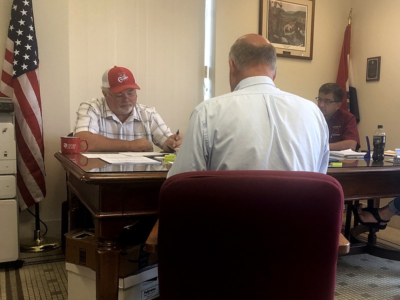 <p>For the News Tribune</p><p>The Callaway County Commission met Friday for a tax hearing.</p>
