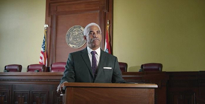 In this September 2020 screenshot from video, Missouri Supreme Court Chief Justice George Draper speaks to the joint annual meeting of the Missouri Bar and the Judicial Conference of Missouri.