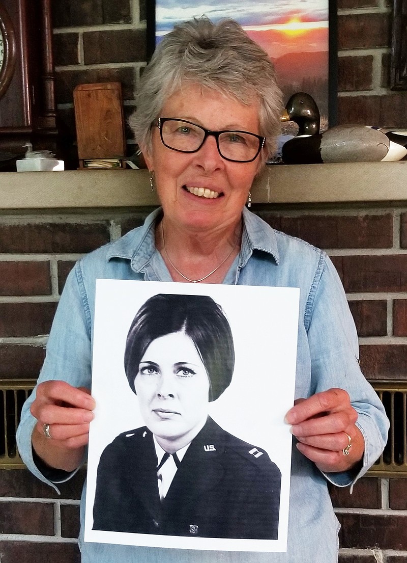 After completing a nurse training program at a hospital in North Carolina, Tebbetts resident Libby Shull chose to join the U.S. Air Force in early 1969. She helped treat Vietnam War casualties while stationed in the Philippines.