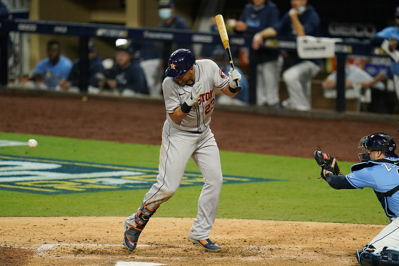 Houston Astros - Friday night fireworks at the plate! Alex Bregman