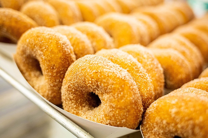 Baked apple cider doughnuts. (Dreamstime/TNS)