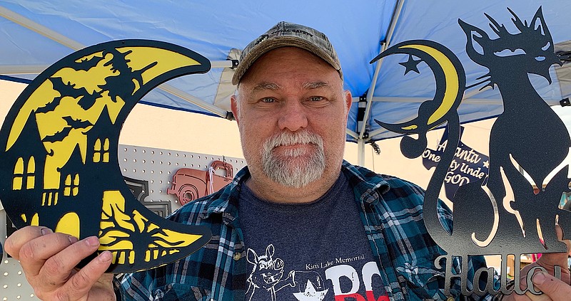  DJ Harvey gets to be a metalworker and fabricator in his work with steel and iron. But he also gets to be an artist who says, "I can make just about anything the customer can imagine."
