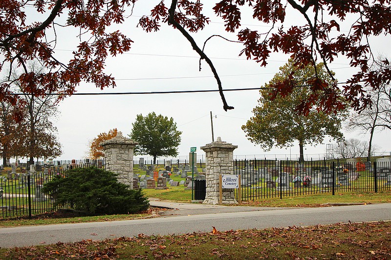 Hillcrest Cemetery is one of the locations in the scavenger hunt.