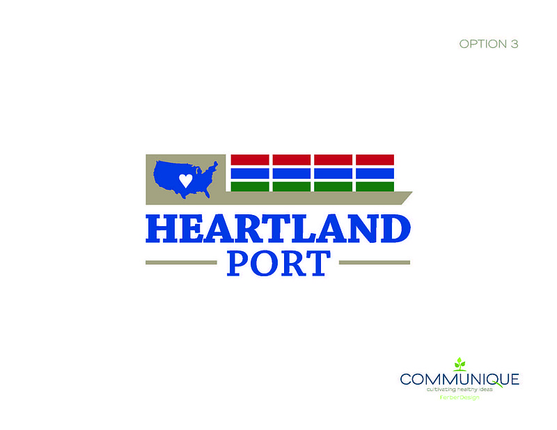 The Heartland Port Authority Board on Tuesday approved a logo for the port created by Jefferson City marketing group Communique.