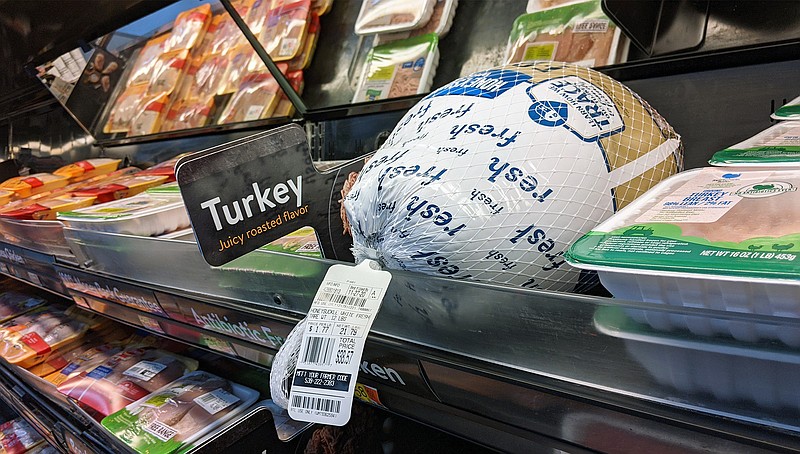 The University of Missouri Extension cautions against leaving a frozen turkey to thaw on the counter. Instead, thaw your turkey in a fridge or in a sink full of cold water (changing the water every 30 minutes).