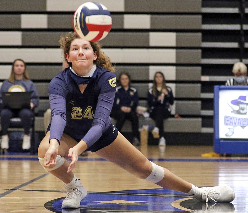 Helias sophomore outside hitter Chapel Dobbs was named to the Class 5 all-state volleyball team earlier this month.