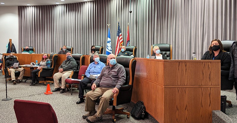 Fulton's City Council was able to to conduct all three readings and the final vote on the mask ordinance Tuesday night by treating it as an emergency ordinance.