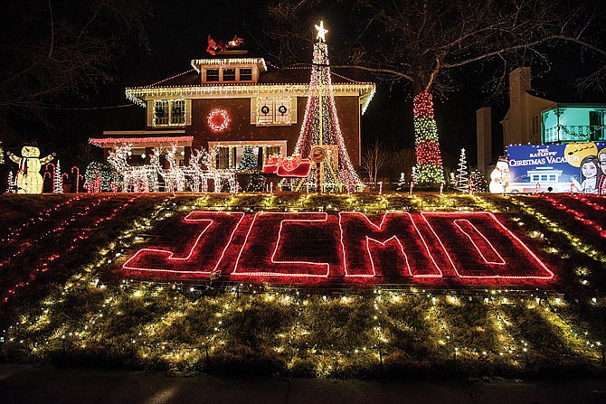 FILE: Moreau Drive and Elmerine Drive are very festively and brightly lit every year — including these entries from last year — for the annual home light decorating contest. The popular contest is sponsored by the Jefferson City Parks, Recreation and Forestry Department, News Tribune, and Cottonstone Gallery and Frame Shop. This one was the winner in the Clark Griswald category, located at 1205 Moreau Drive, the home of Jon and Jen Ratliff.