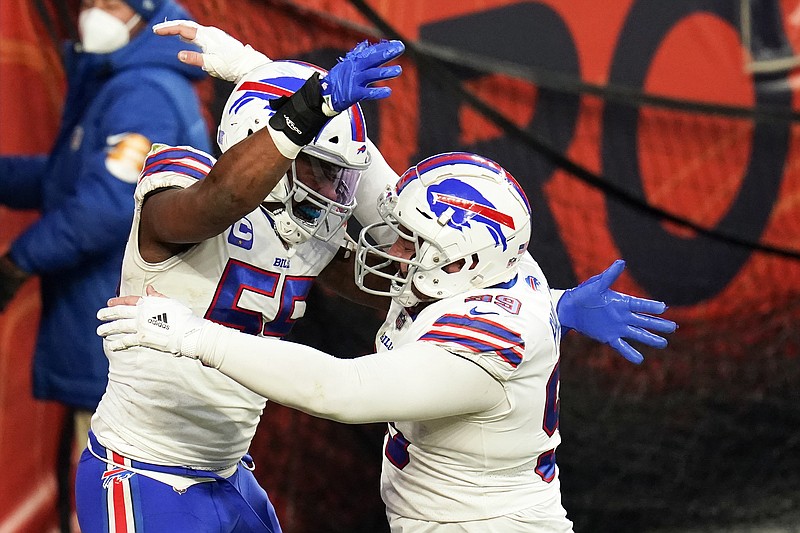 Bills Beat Broncos 48-19 for First AFC East Crown Since 1995