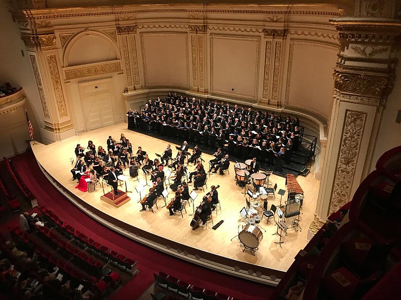 Texarkana Regional Chorale Conductor Marc-André Bougie will conduct his "Requiem" with the New England Symphonic Ensemble and soloists on March 19, 2022, in Carnegie Hall's Stern Auditorium, and he will invite the Texarkana Regional Chorale to join him. (Submitted photo)
