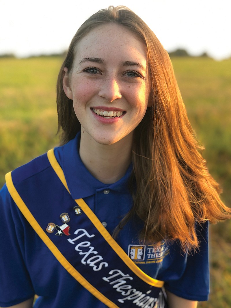 Texas High School senior Lia Graham has been named a State Thespian officer for the Texas Thespian Festival.

(CONTRIBUTED PHOTO)