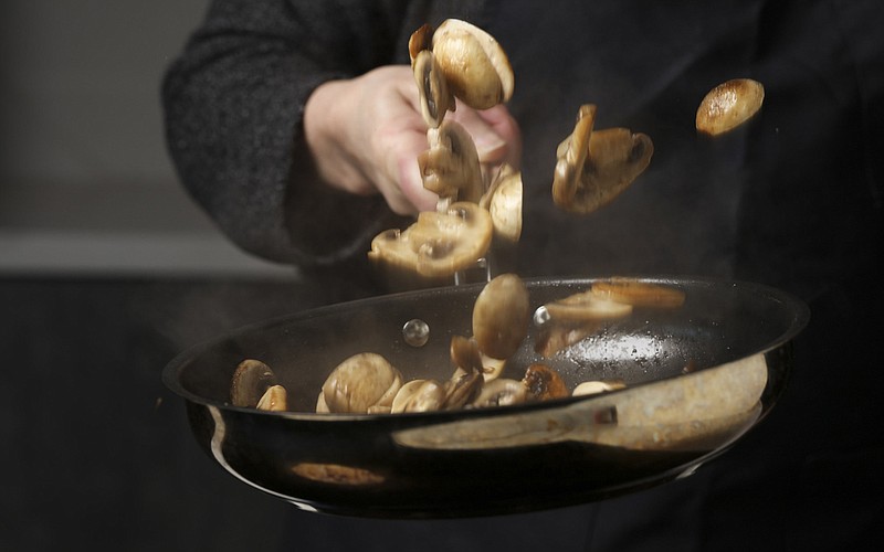 Learning how to flip ingredients in your pan as you saute is a helpful technique to up your cooking game. And it's cool too. (Abel Uribe/Chicago Tribune/TNS)