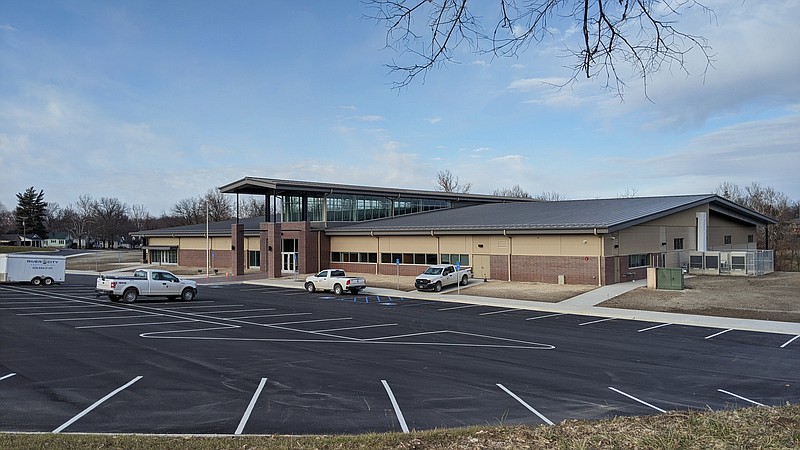 <p>Helen Wilbers/For the News Tribune</p><p>River City Construction is checking off a final handful of fit and finish issues at Fulton’s new recreation center. Parks and Recreation Director Clay Caswell expects the facility to open in April 2021.</p>