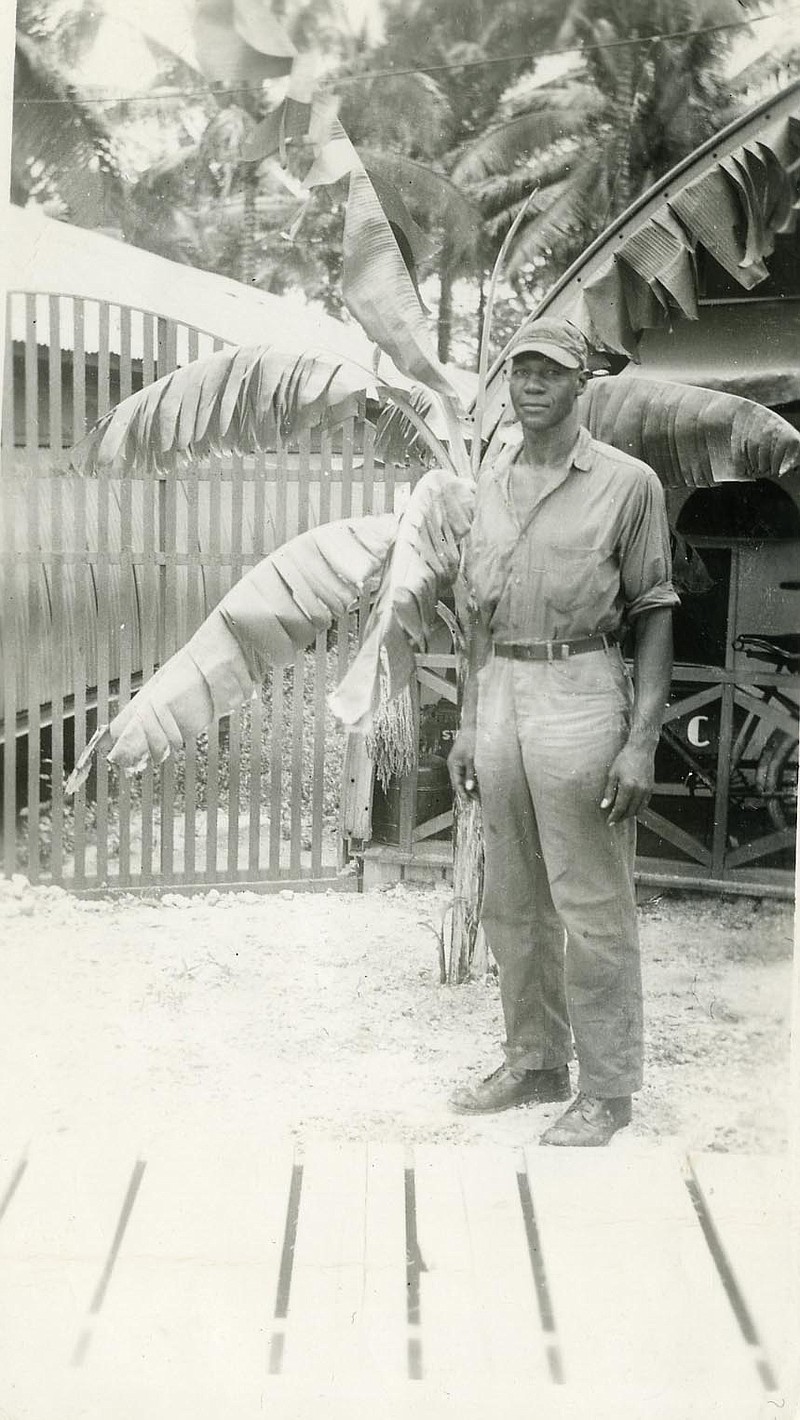 <p>Submitted photo</p><p>During World War II, Buck O’Neil served as a stevedore with a U.S. Navy construction battalion in the Pacific.</p>