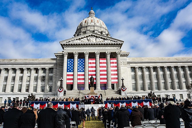 The Capitol Building Exterior and Waterproofing Renovations were completed in time for the inauguration activities to be carried out Jan. 11, 2021. 